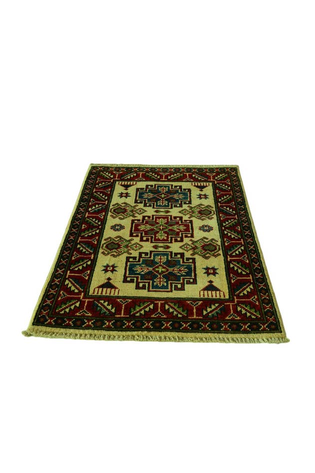 Detail image of 2' x 3' Hand Knotted Kazak Rug