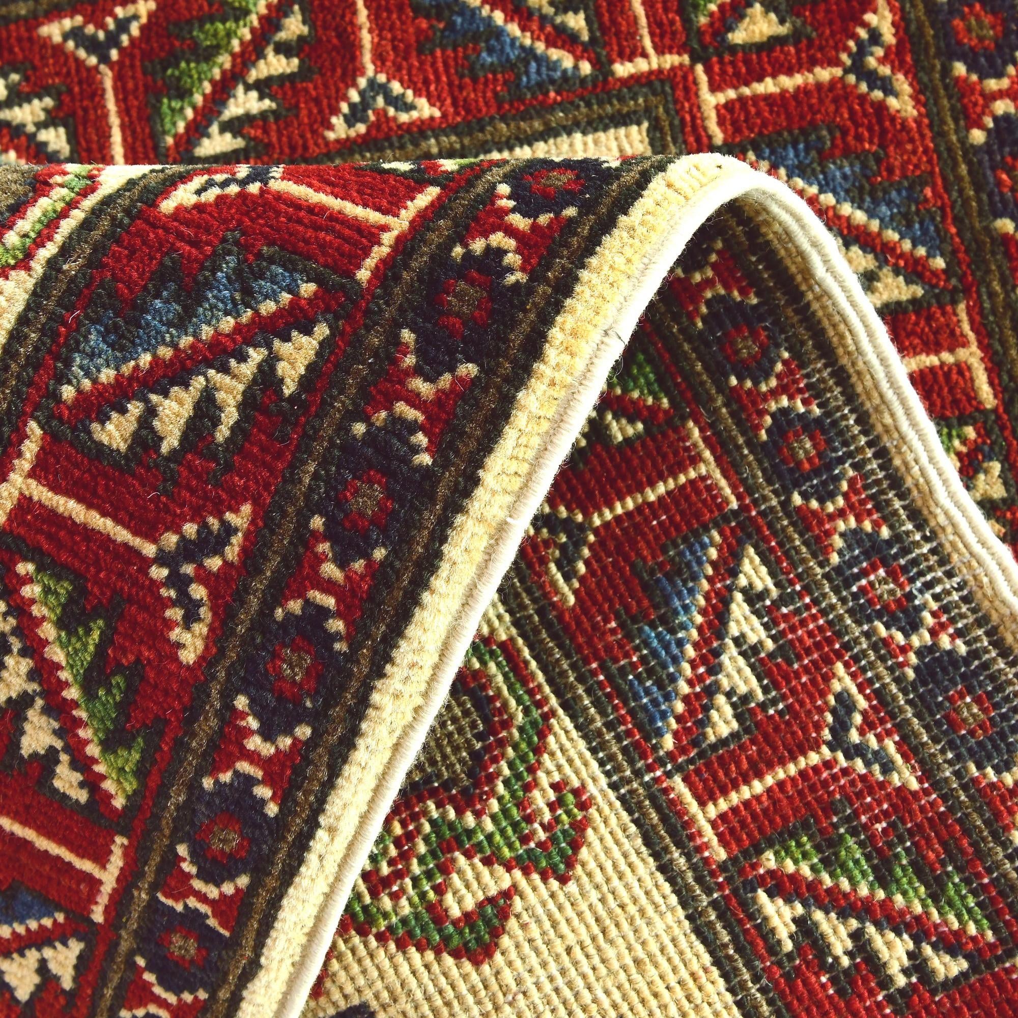 2' x 3' Hand Knotted Kazak Rug