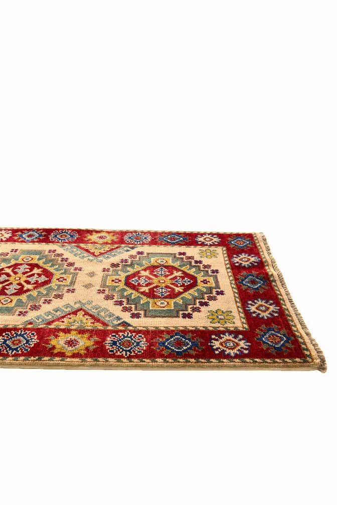 2' x 3' 2 Hand Knotted Kazak Rug