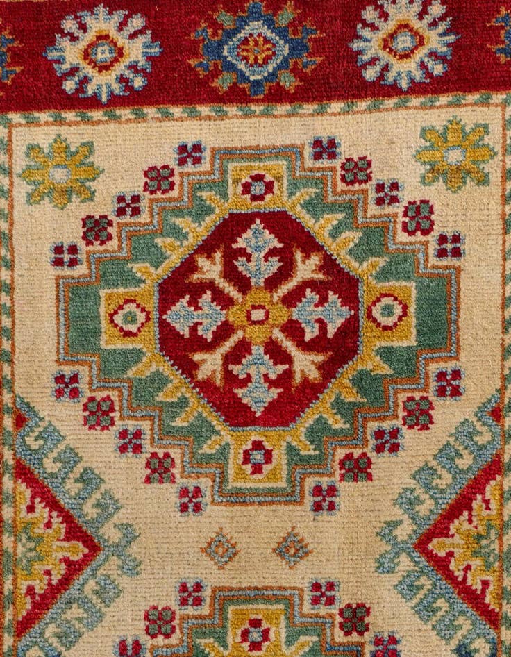 Detail image of 2' x 3' 2 Hand Knotted Kazak Rug