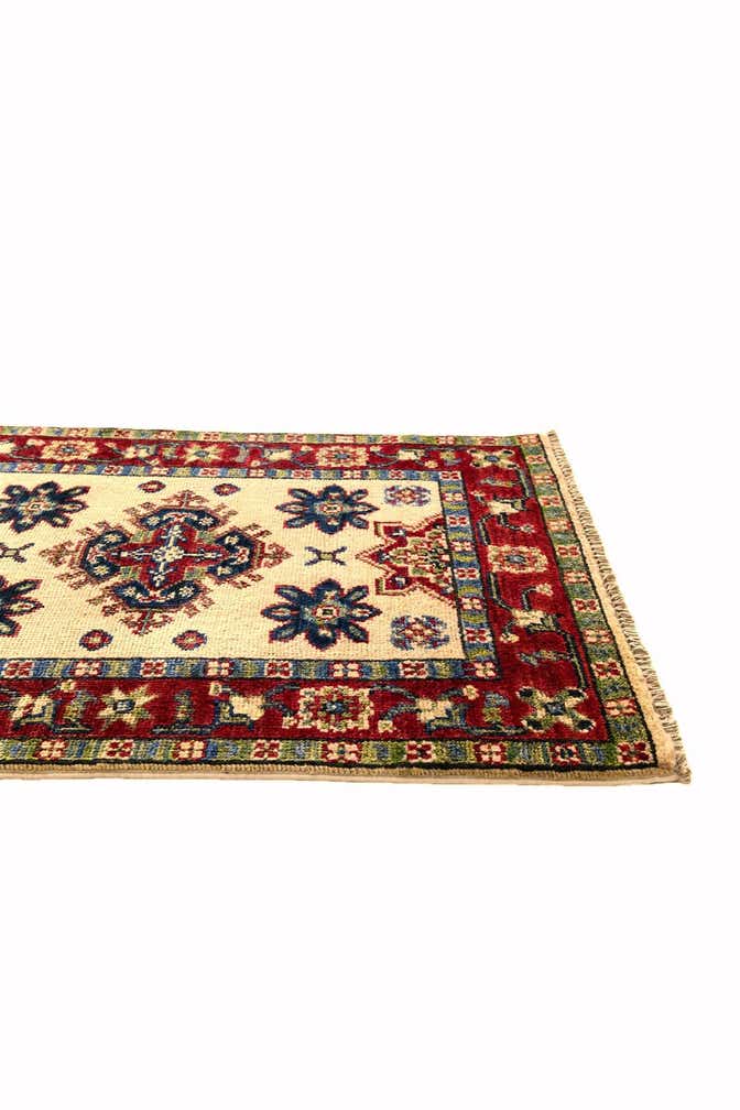 1' 11 x 2' 11 Hand Knotted Kazak Rug