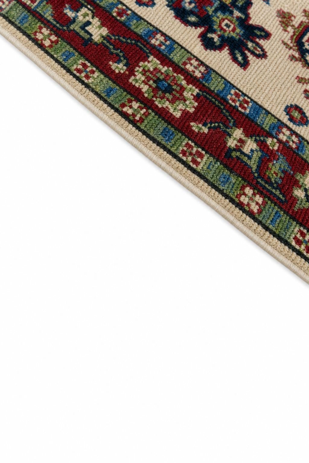 60cm x 90cm Hand Knotted Kazak Rug