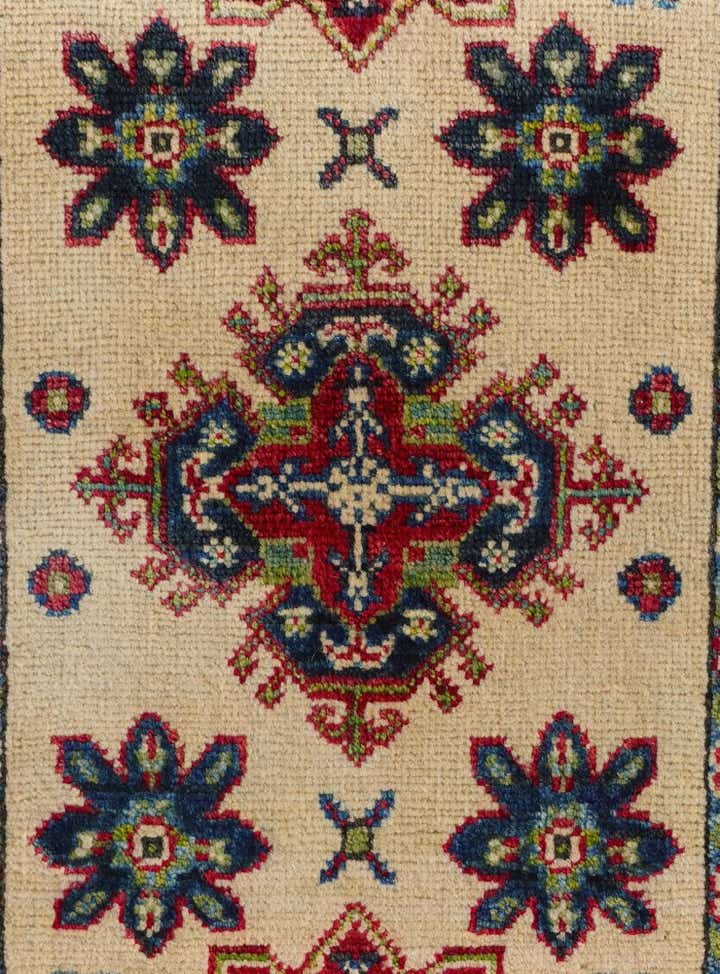 1' 11 x 2' 11 Hand Knotted Kazak Rug