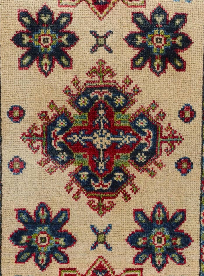 Detail image of 1' 11 x 2' 11 Hand Knotted Kazak Rug