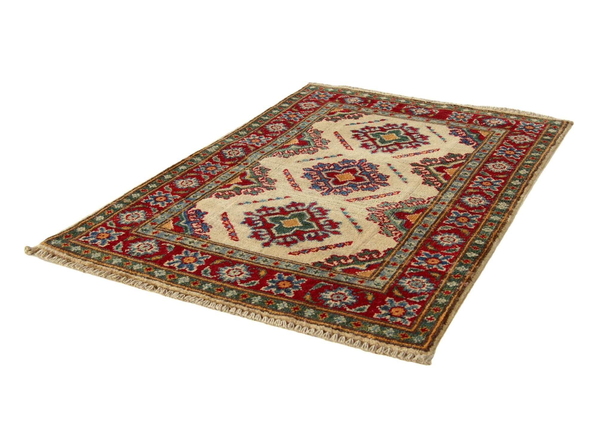 2' x 3' 1 Hand Knotted Kazak Rug