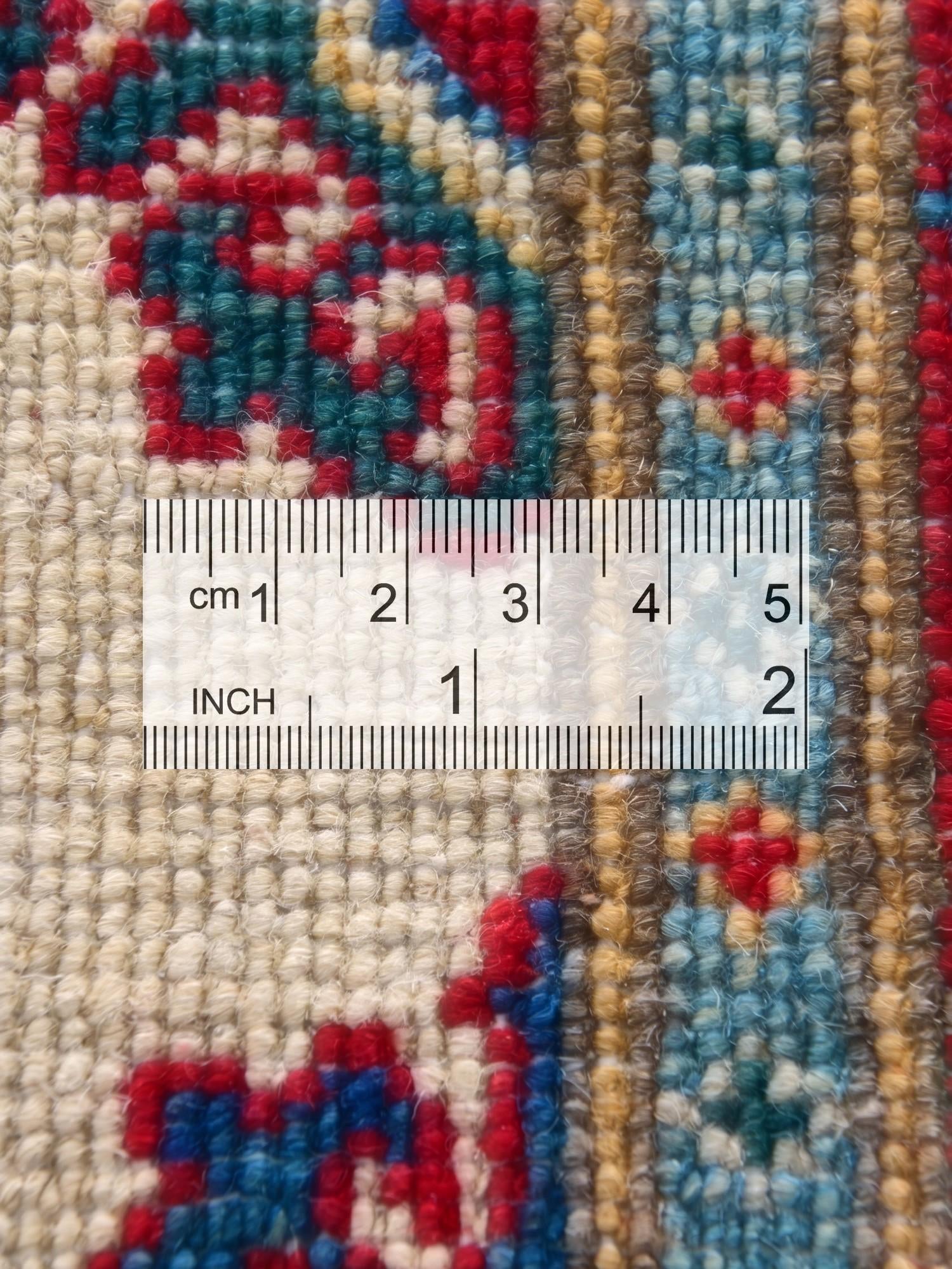2' x 3' 1 Hand Knotted Kazak Rug