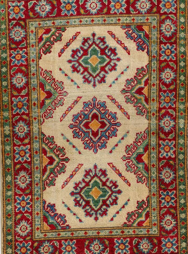 2' x 3' 1 Hand Knotted Kazak Rug