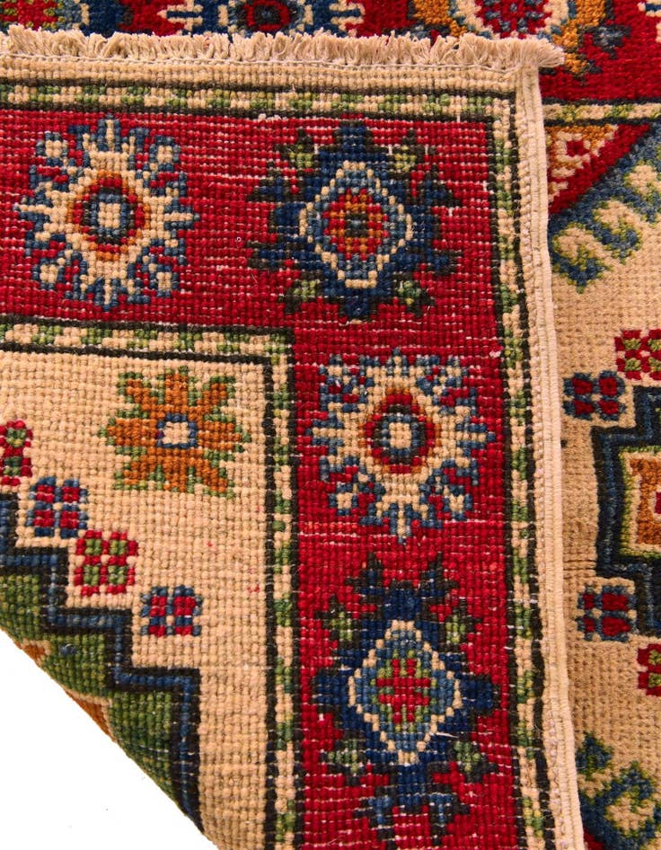Detail image of 2' x 3' 1 Hand Knotted Kazak Rug
