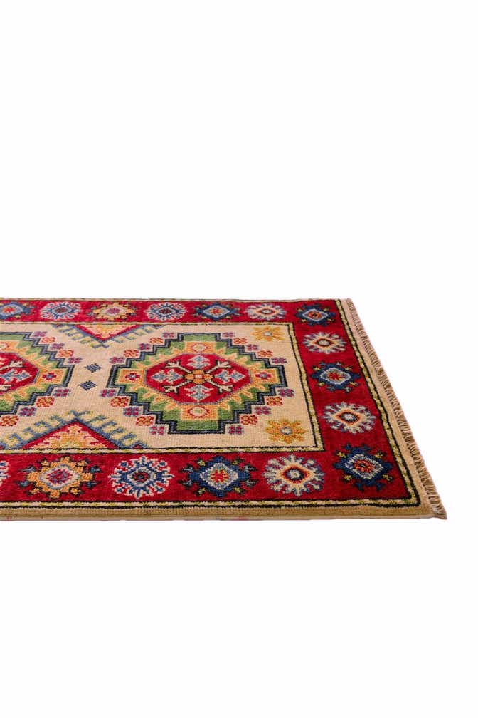 2' x 3' 2 Hand Knotted Kazak Rug
