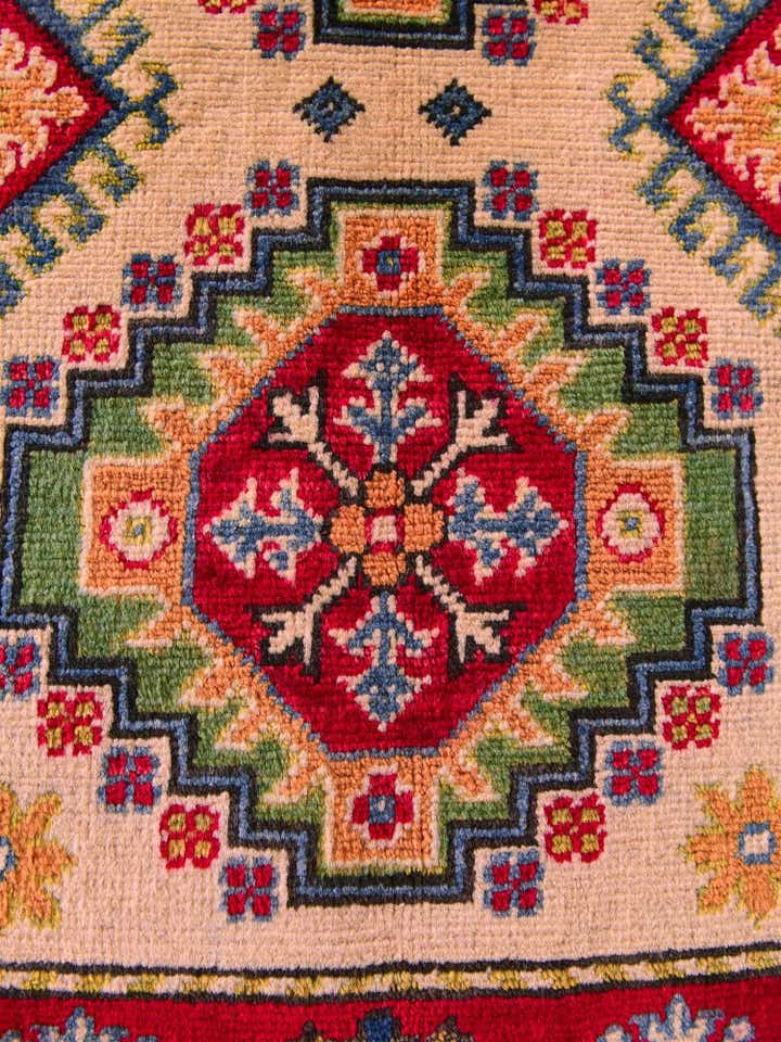 2' x 3' 2 Hand Knotted Kazak Rug