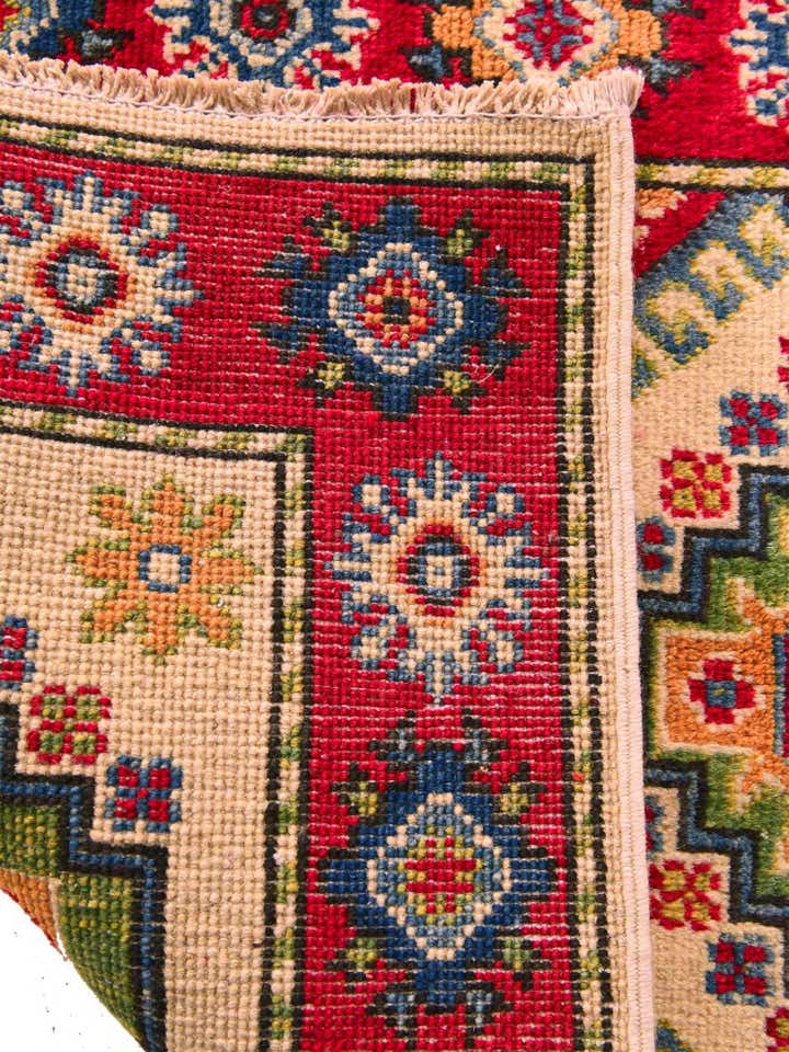 2' x 3' 2 Hand Knotted Kazak Rug