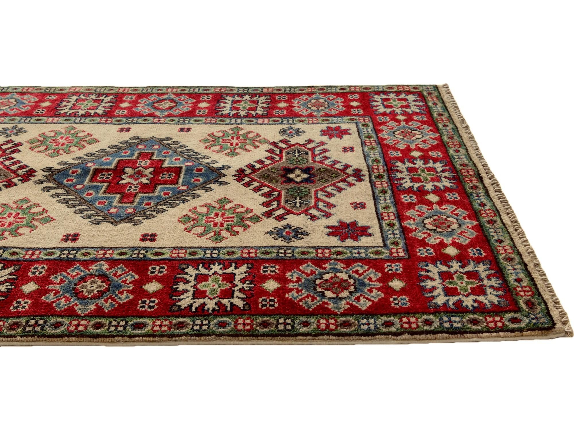 2' 8 x 4' 2 Hand Knotted Kazak Rug