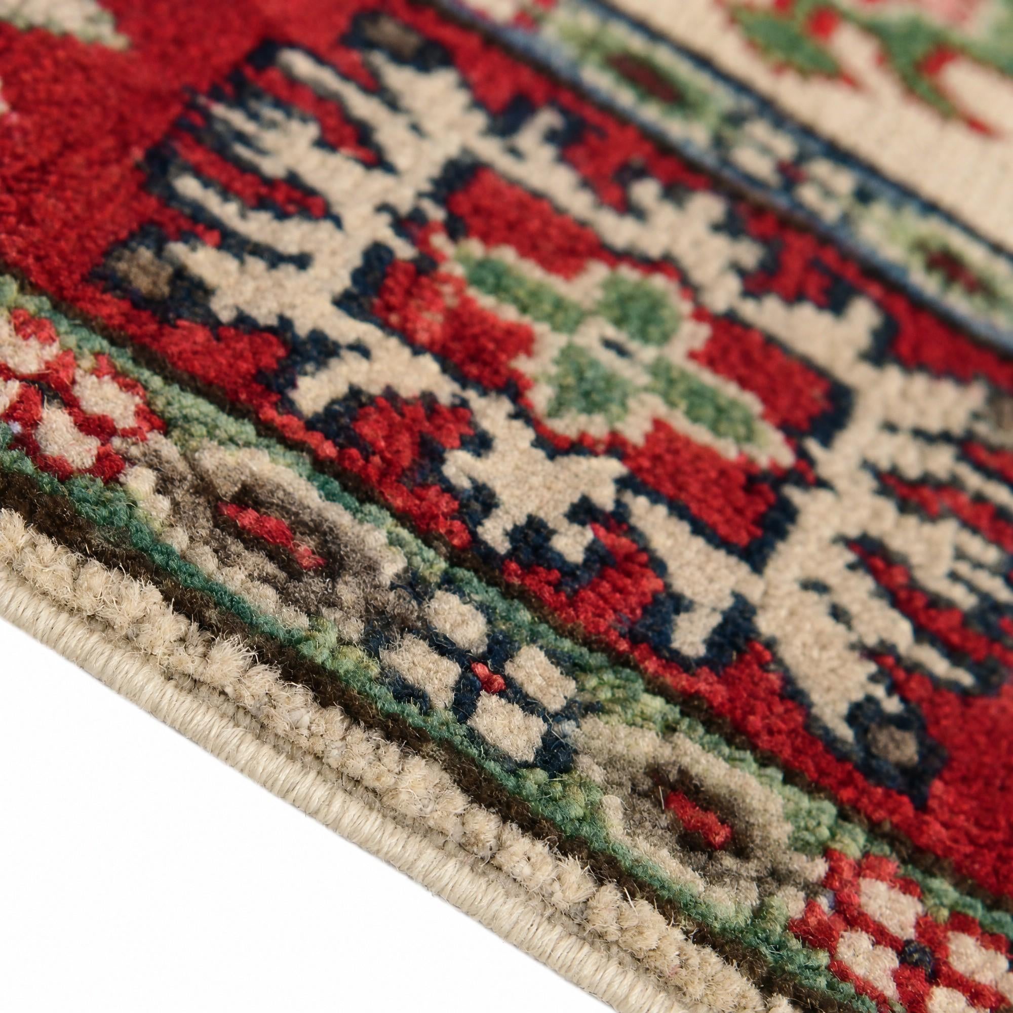 80cm x 125cm Hand Knotted Kazak Rug