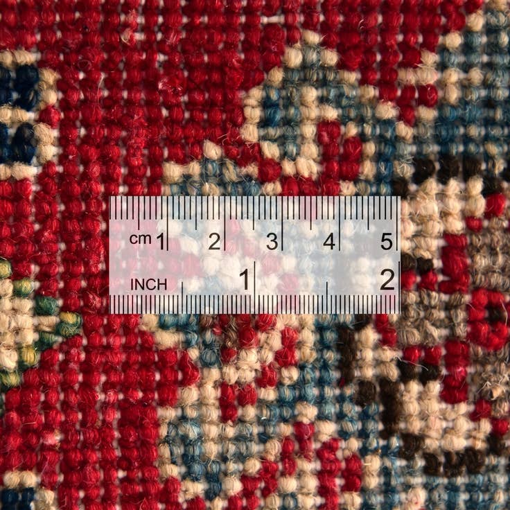 Detail image of 2' 8 x 4' 2 Hand Knotted Kazak Rug