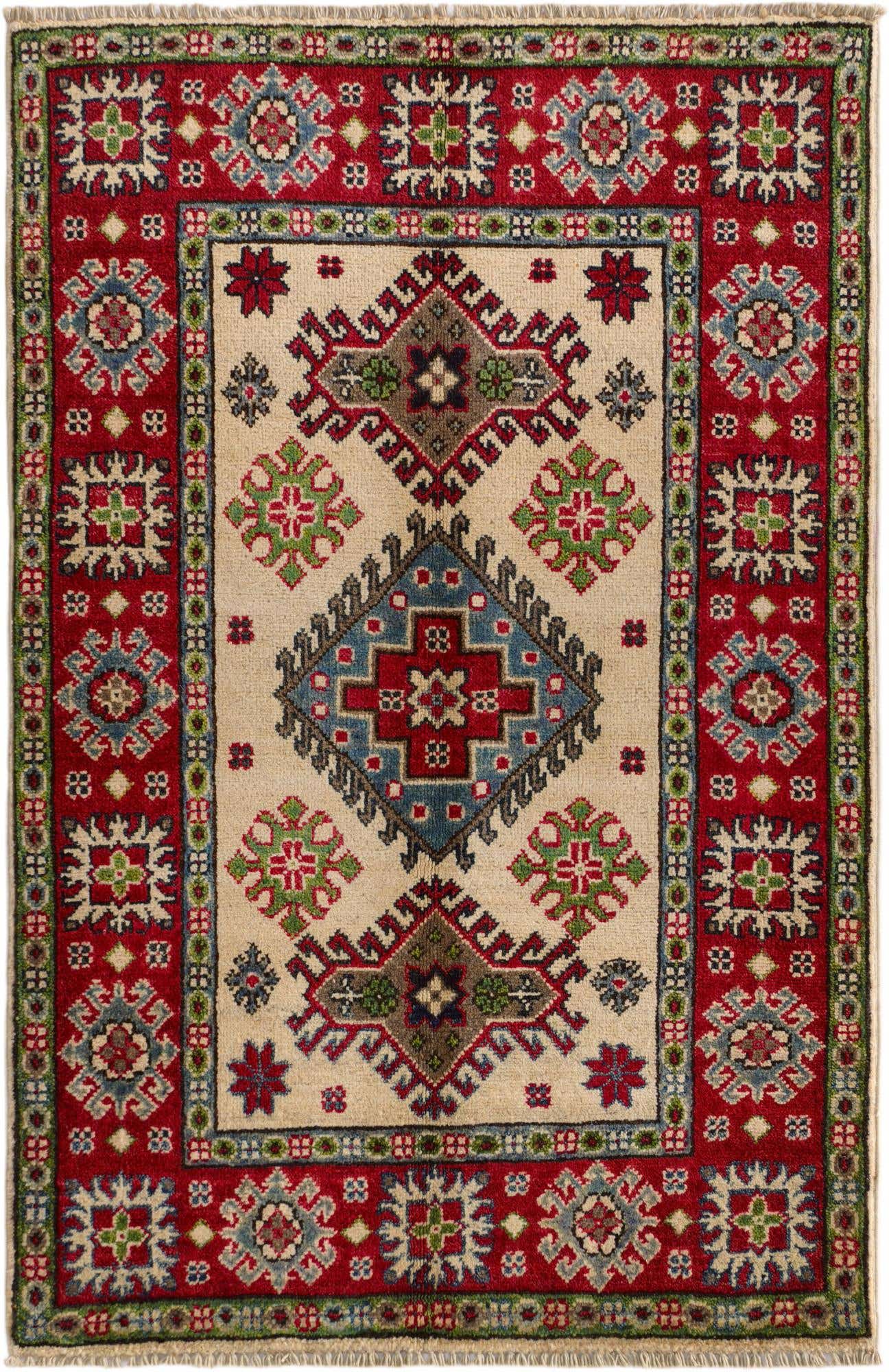 2' 8 x 4' 2 Hand Knotted Kazak Rug