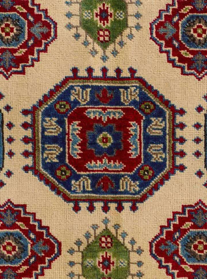 2' 9 x 4' Hand Knotted Kazak Rug