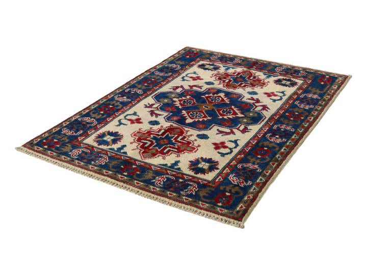 2' 8 x 4' 1 Hand Knotted Kazak Rug