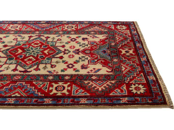 2' 9 x 4' 2 Hand Knotted Kazak Rug