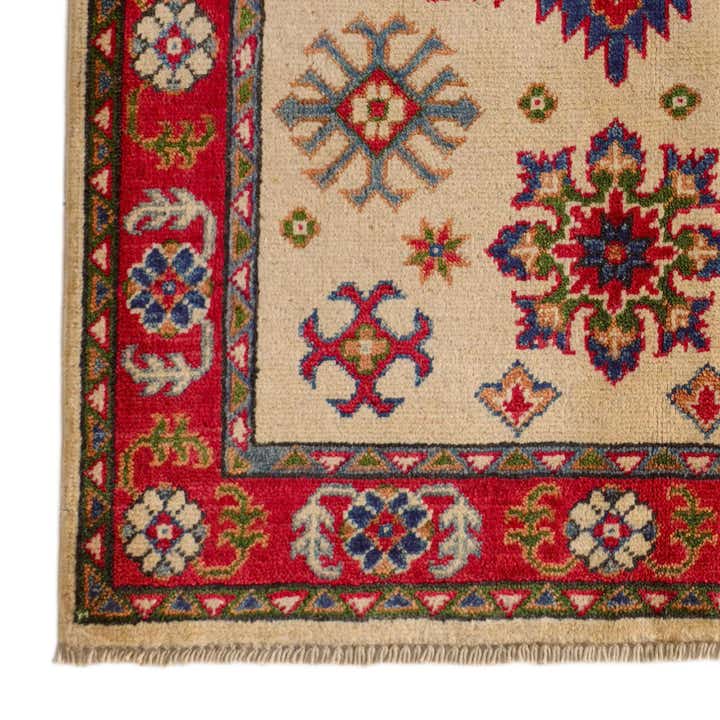 2' 8 x 4' Hand Knotted Kazak Rug