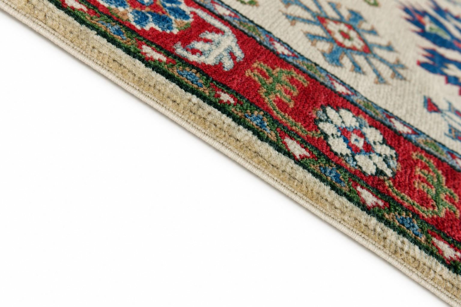 80cm x 120cm anudado a mano Kazak Alfombra
