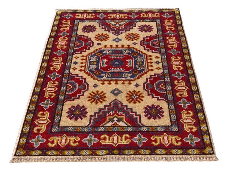 Detail image of 2' 1 x 3' 1 Hand Knotted Kazak Rug