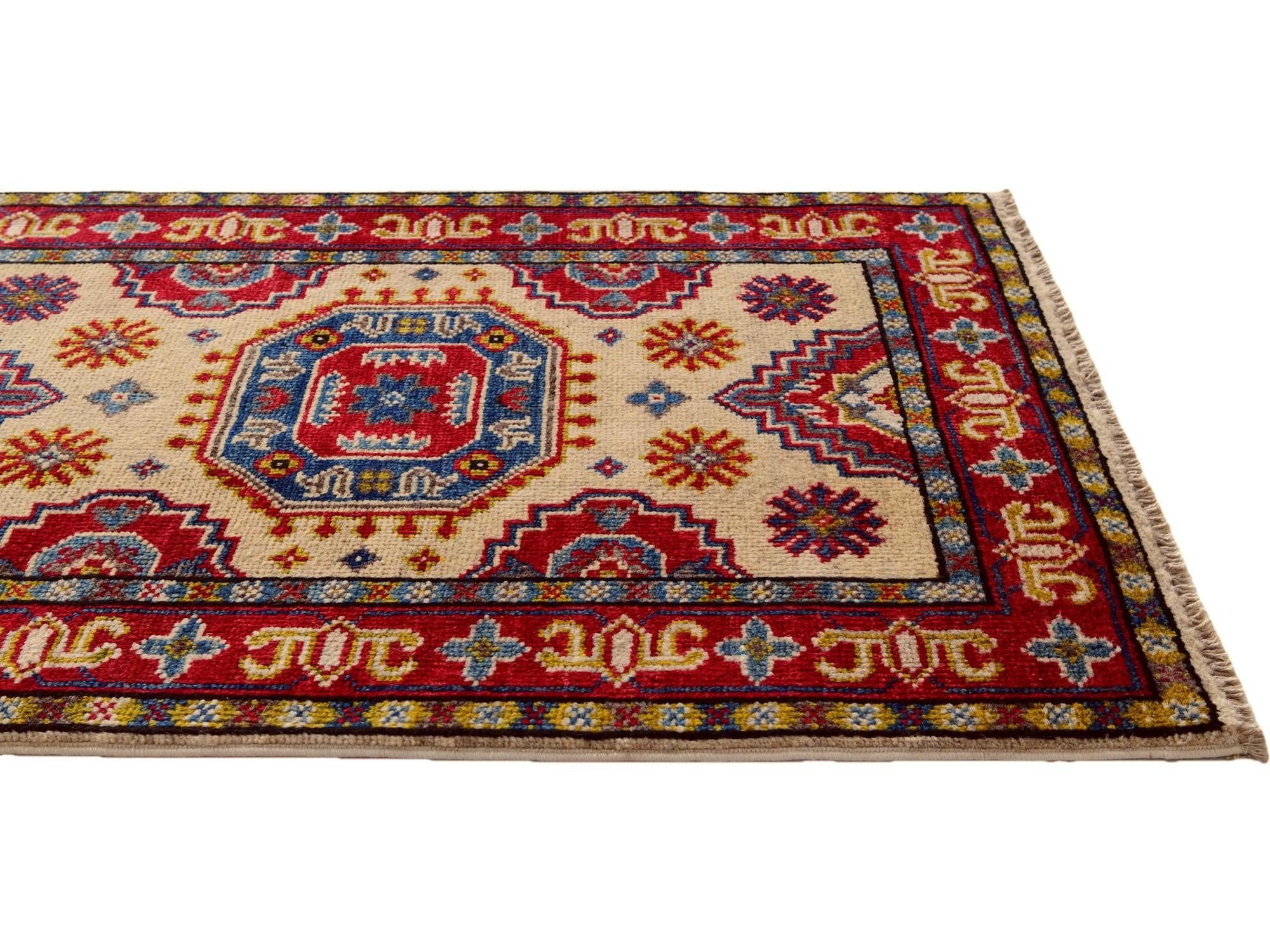 2' 1 x 3' 1 Hand Knotted Kazak Rug