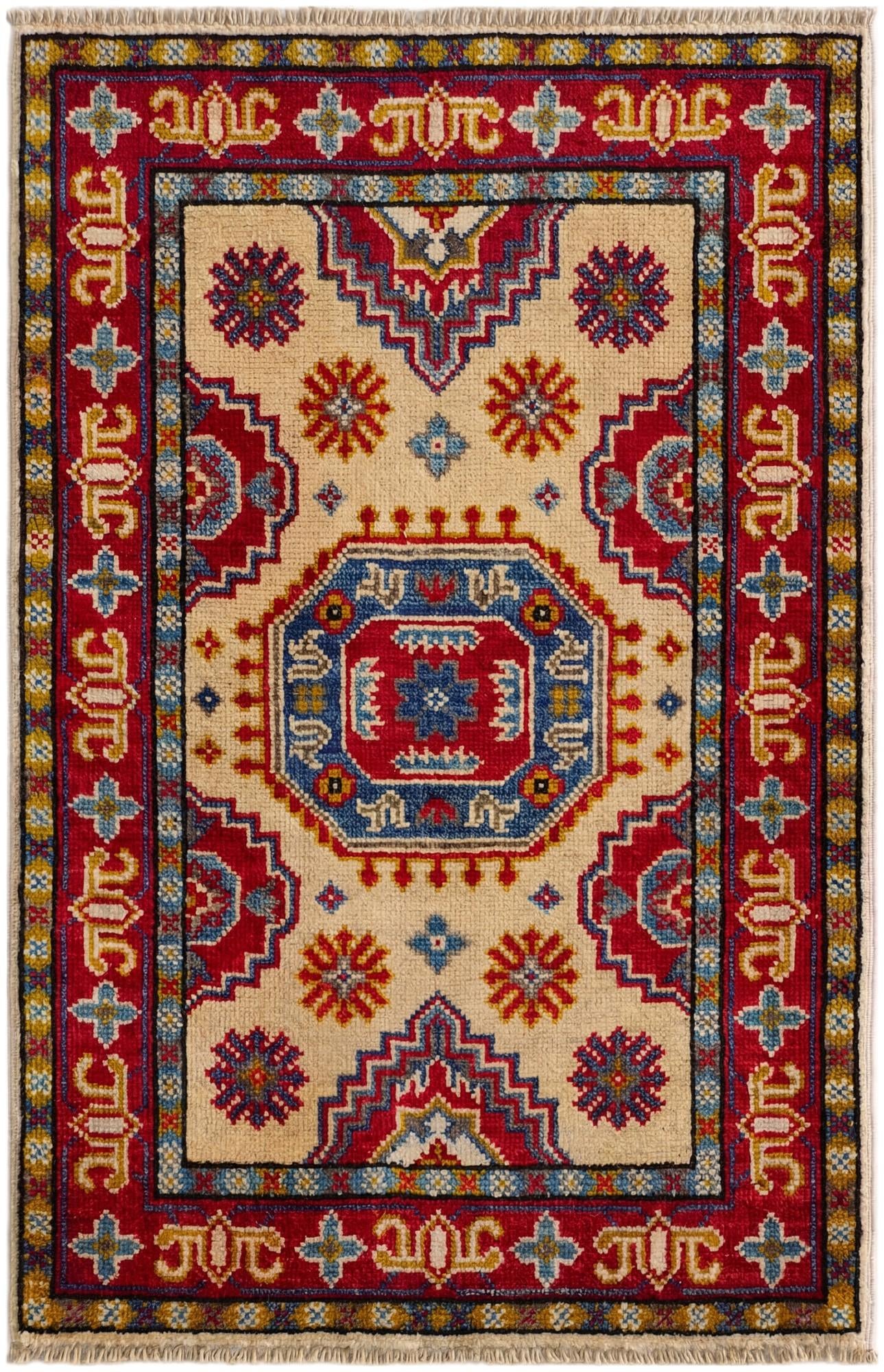 2' 1 x 3' 1 Hand Knotted Kazak Rug