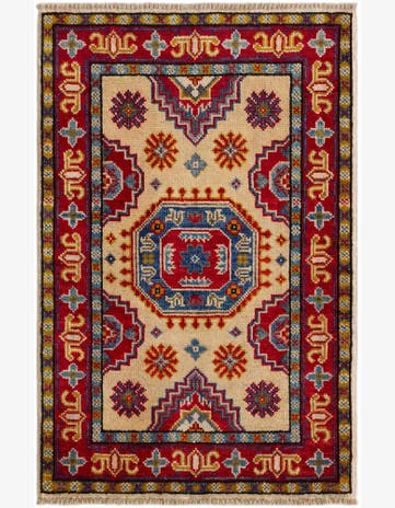 2' 1 x 3' 1 Hand Knotted Kazak Rug
