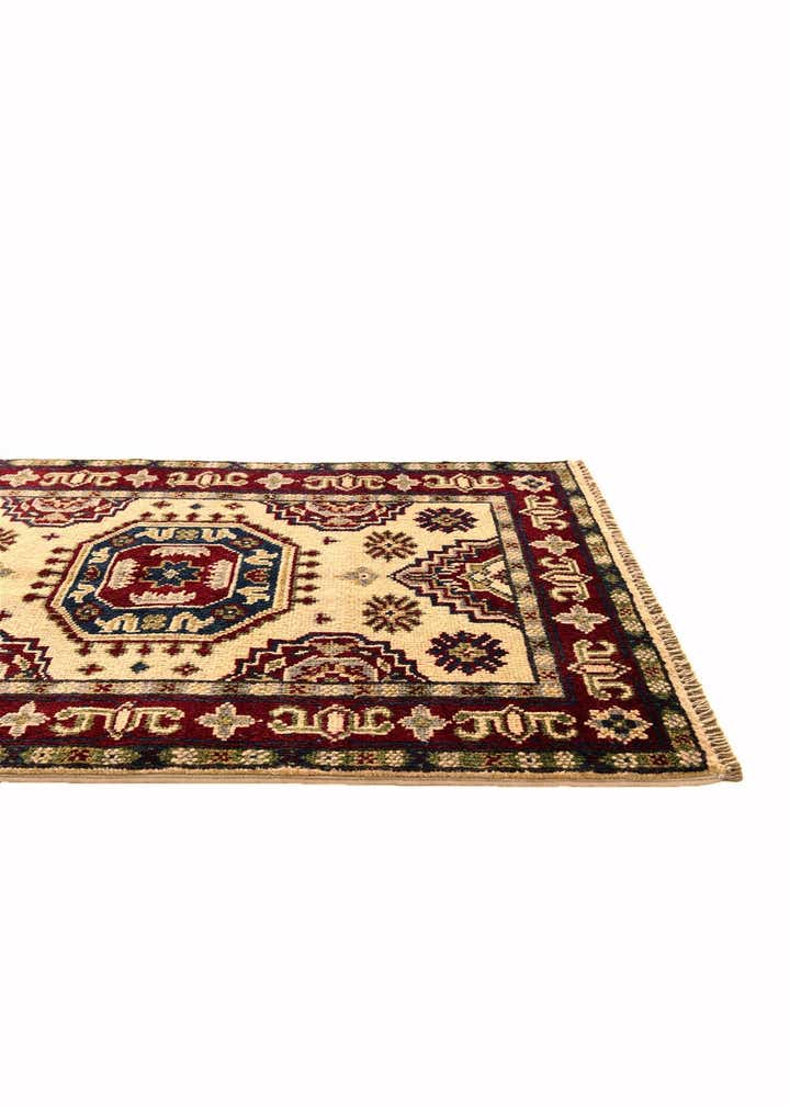 2' x 3' 1 Hand Knotted Kazak Rug