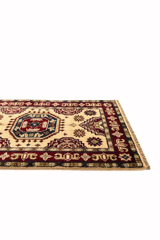 Detail image of 2' x 3' 1 Hand Knotted Kazak Rug