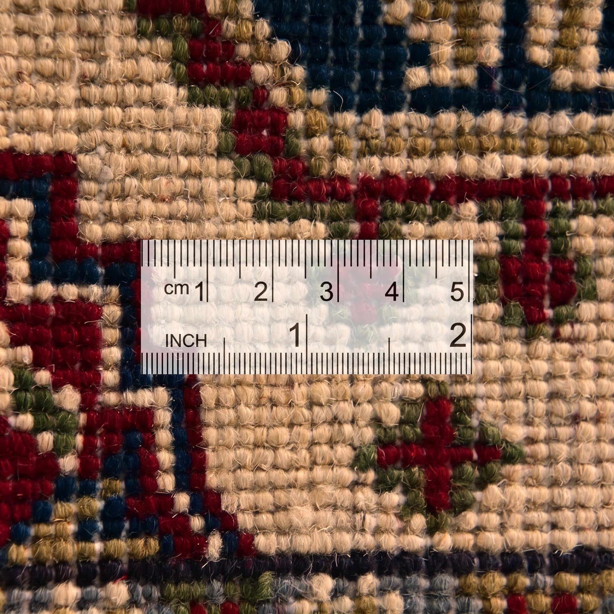 2' x 3' 1 Hand Knotted Kazak Rug