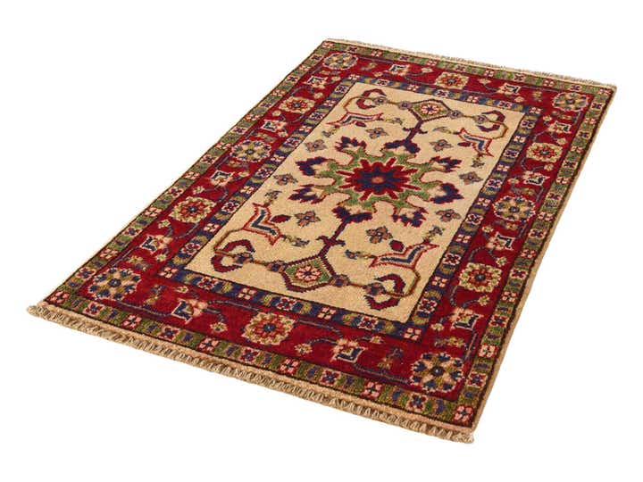 1' 10 x 2' 11 Hand Knotted Kazak Rug