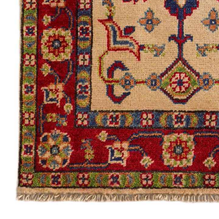 1' 10 x 2' 11 Hand Knotted Kazak Rug