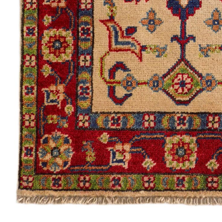 Detail image of 1' 10 x 2' 11 Hand Knotted Kazak Rug