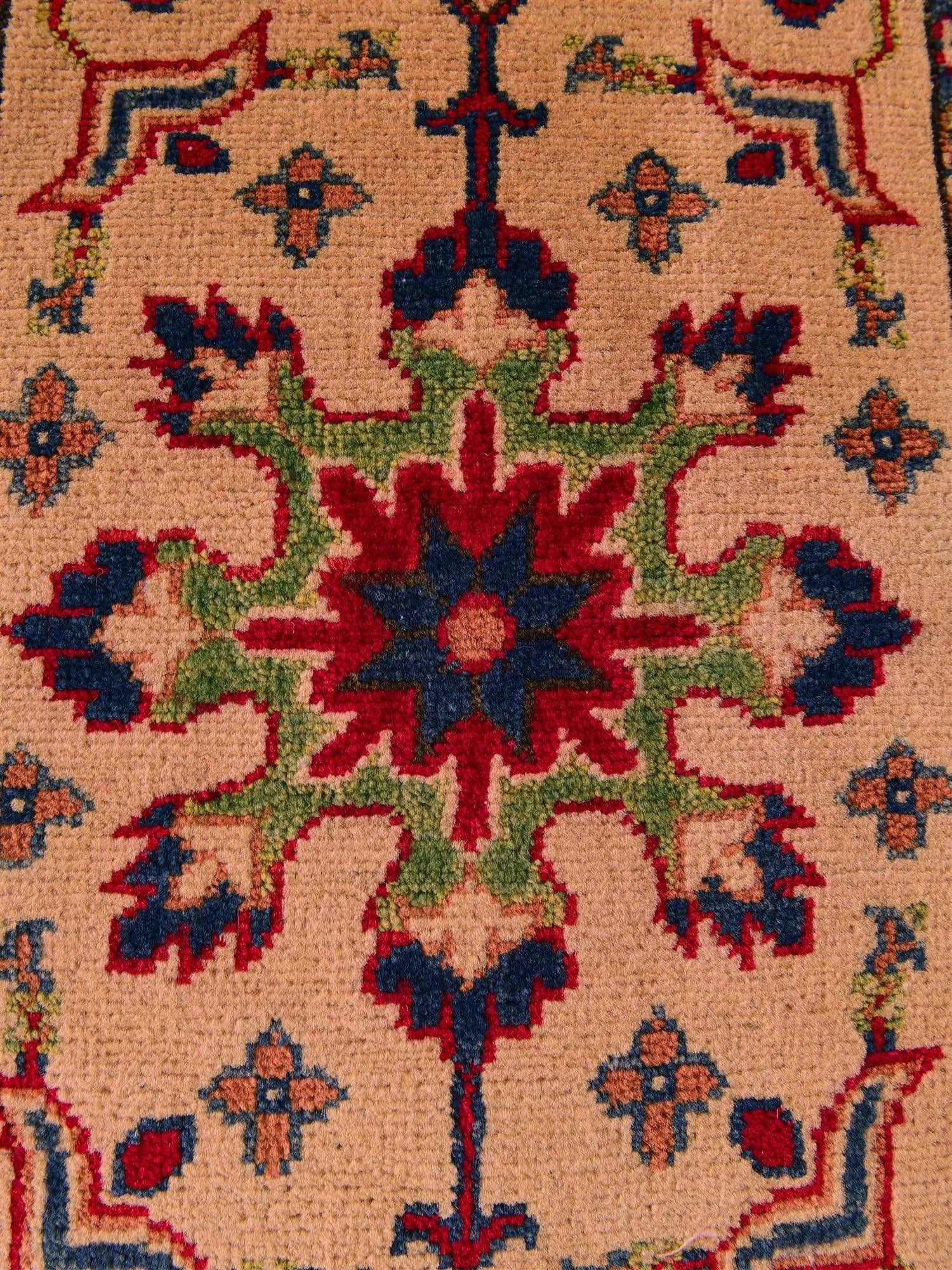 1' 10 x 2' 11 Hand Knotted Kazak Rug