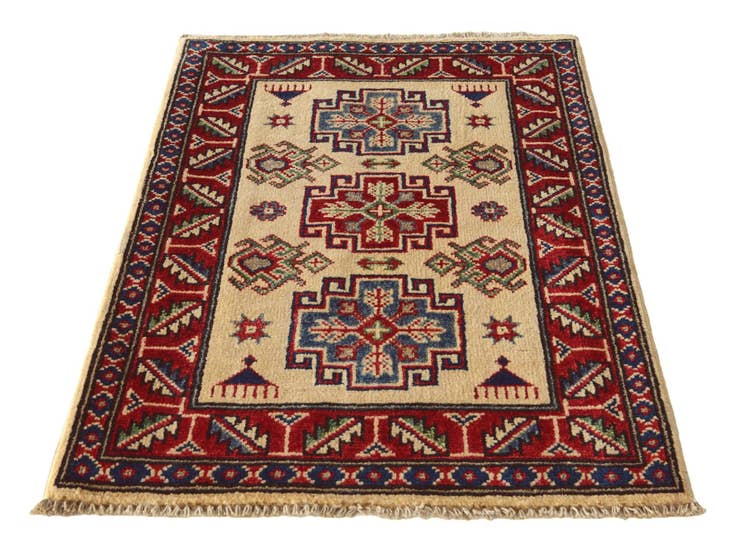 Detail image of 2' 1 x 3' 1 Hand Knotted Kazak Rug