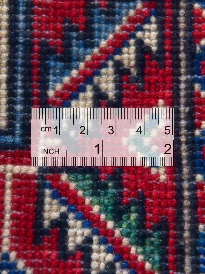 Detail image of 2' 1 x 3' 1 Hand Knotted Kazak Rug