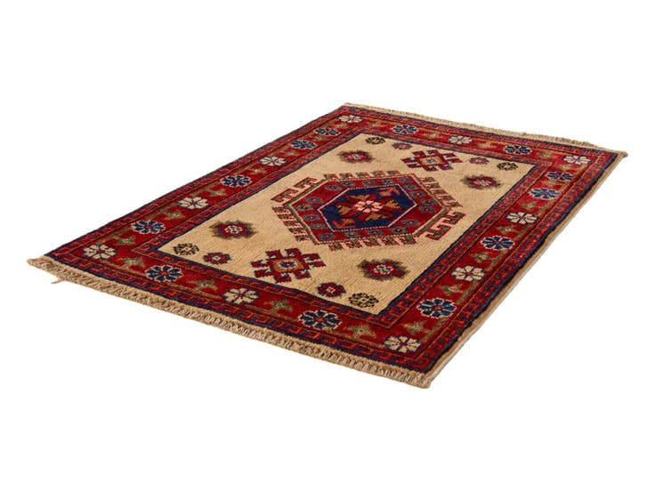Detail image of 2' 1 x 2' 10 Hand Knotted Kazak Rug