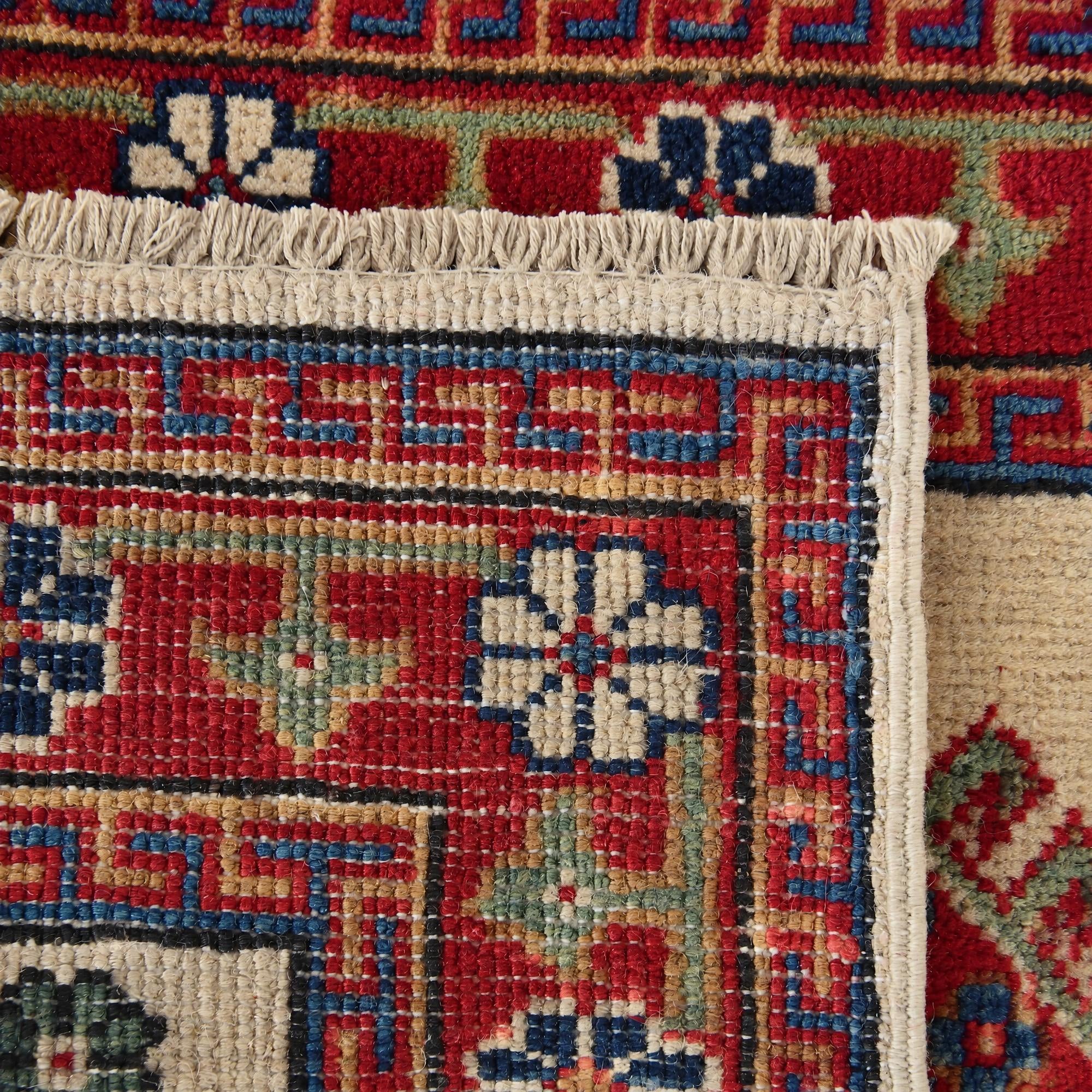 65cm x 85cm Hand Knotted Kazak Rug