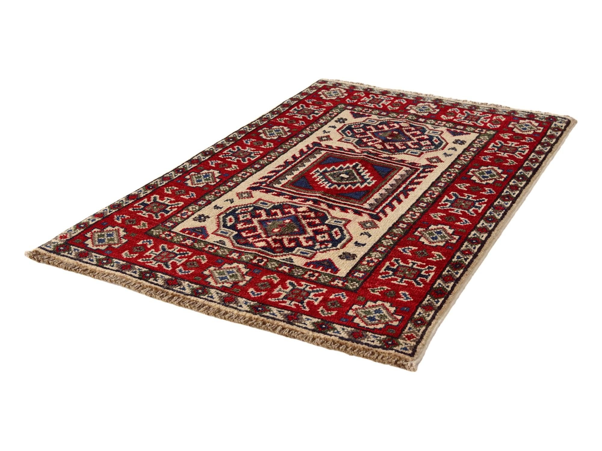 2' 1 x 3' 1 Hand Knotted Kazak Rug