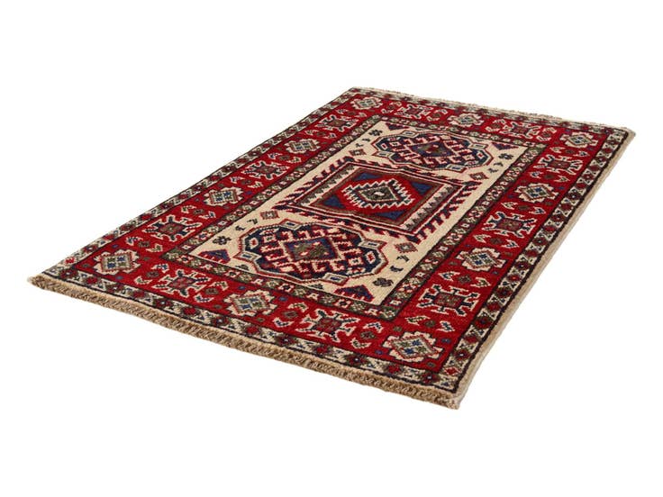 Detail image of 2' 1 x 3' 1 Hand Knotted Kazak Rug