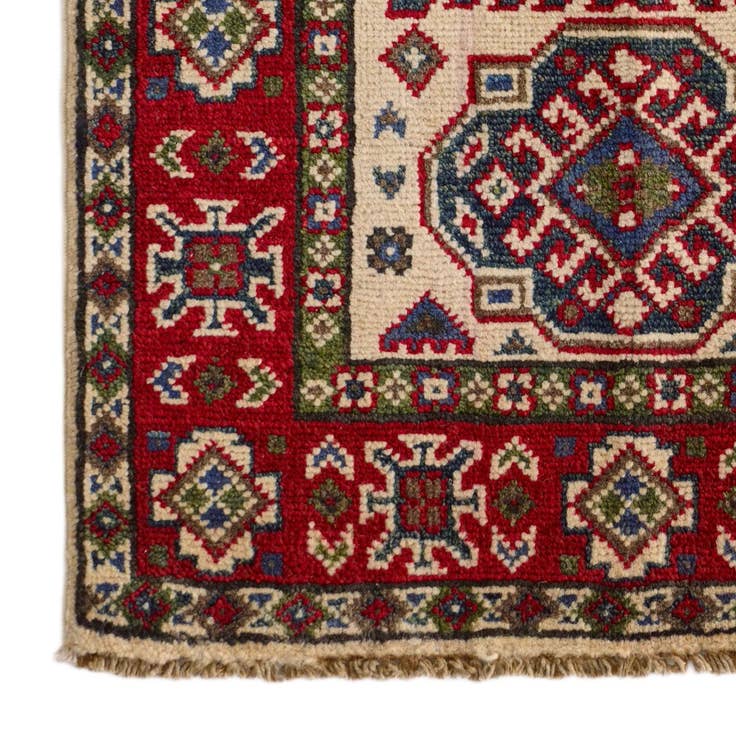 Detail image of 2' 1 x 3' 1 Hand Knotted Kazak Rug