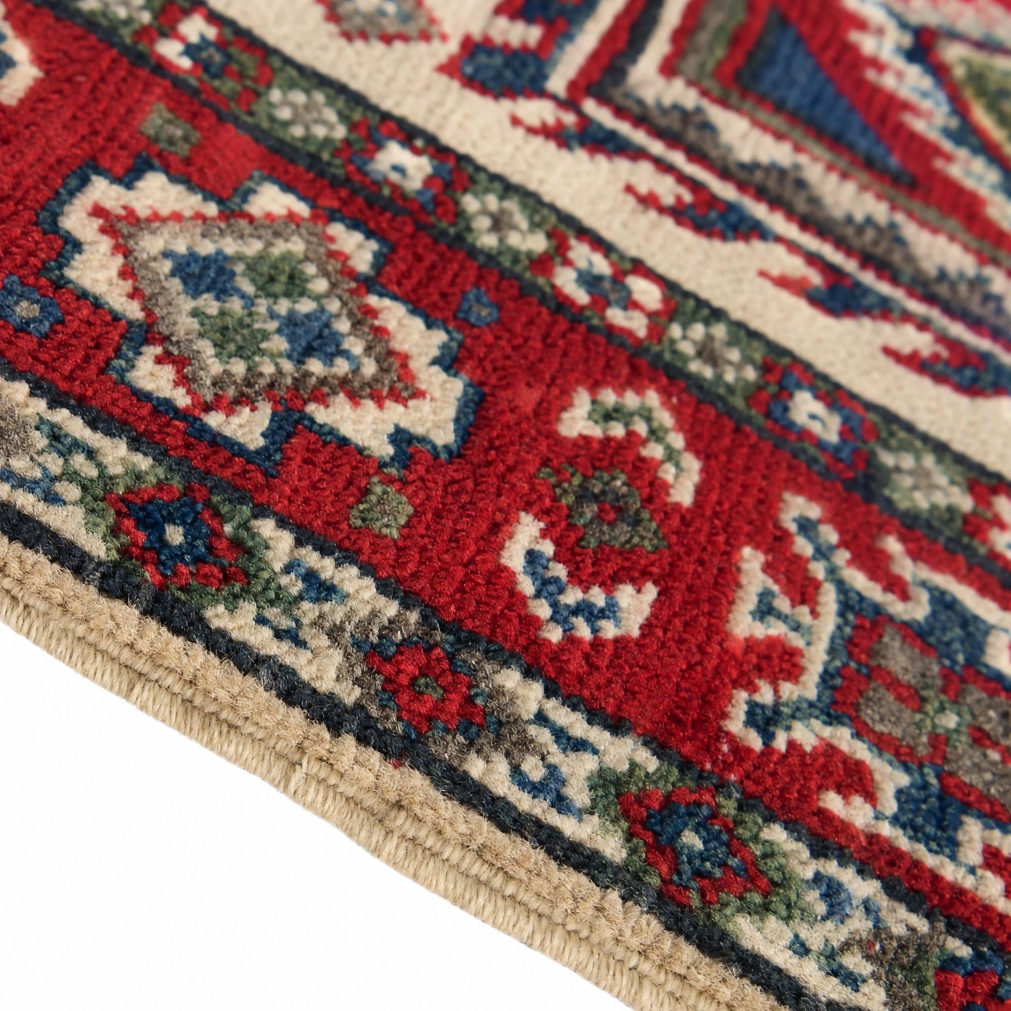 65cm x 95cm Hand Knotted Kazak Rug