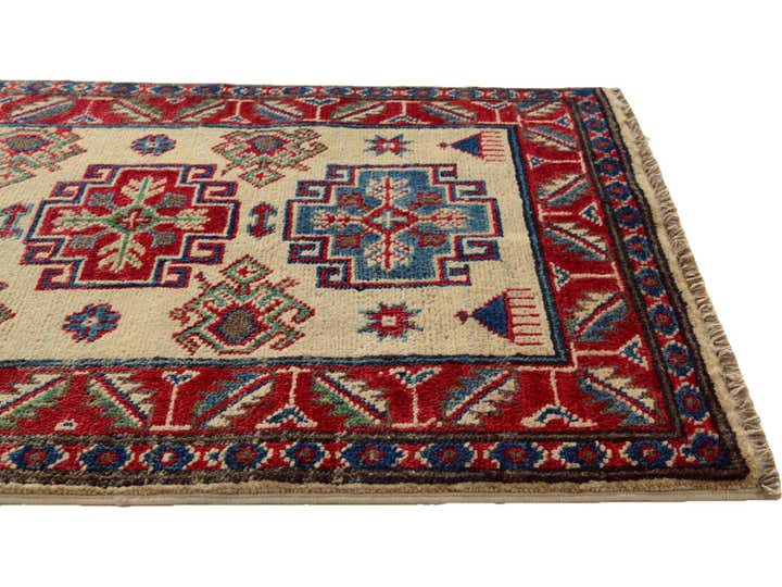 2' x 3' 1 Hand Knotted Kazak Rug