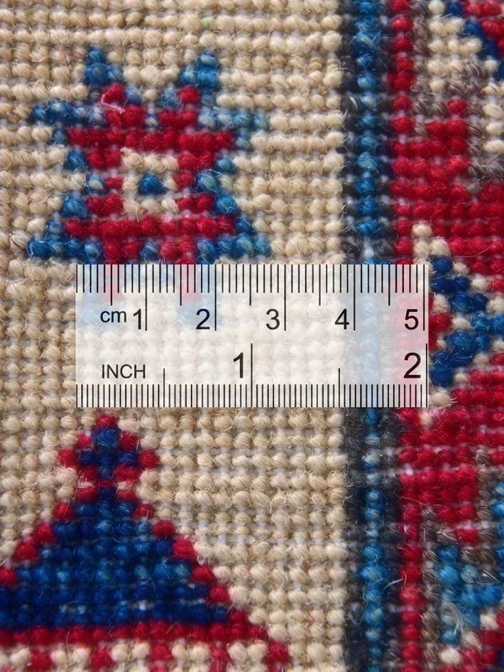 Detail image of 2' x 3' 1 Hand Knotted Kazak Rug