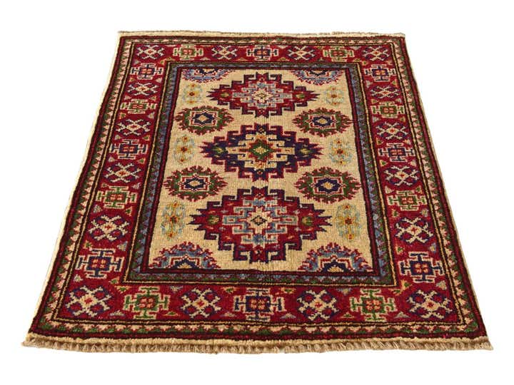 2' 2 x 3' Hand Knotted Kazak Rug