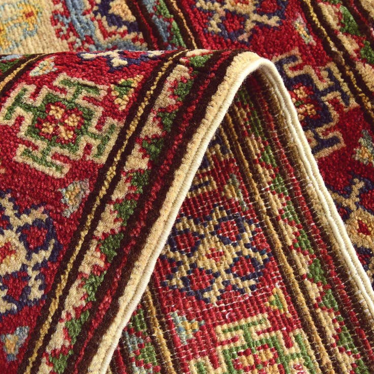 Detail image of 2' 2 x 3' Hand Knotted Kazak Rug