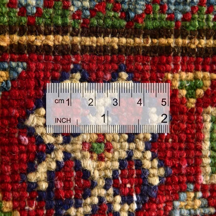 Detail image of 2' 2 x 3' Hand Knotted Kazak Rug