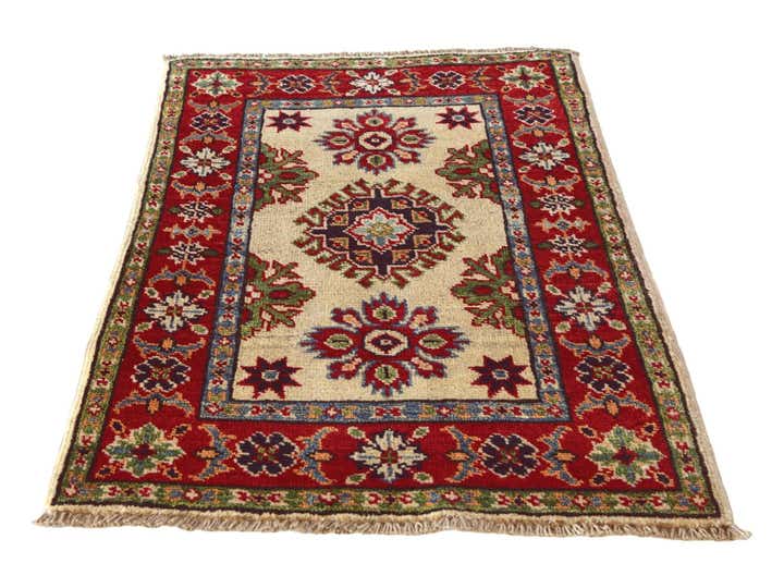 2' x 3' Hand Knotted Kazak Rug