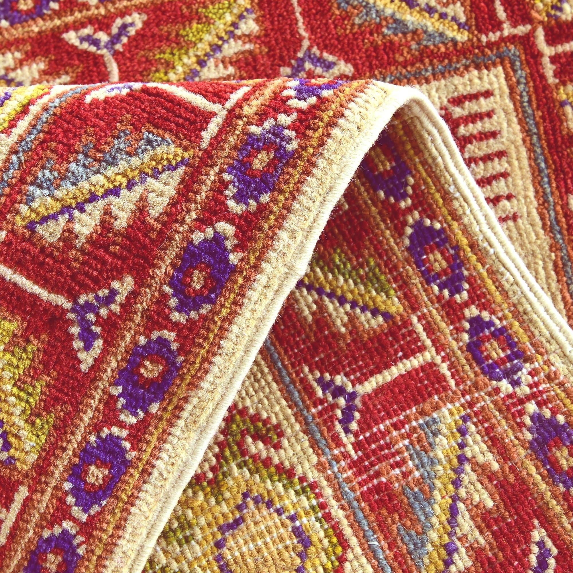 1' 10 x 3' 2 Hand Knotted Kazak Rug
